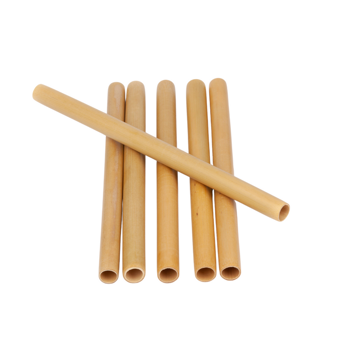 Bambu Pipet 6'lı Set
