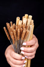 Görseli Galeri görüntüleyiciye yükleyin, 2&#39;li Bambu Pipet ve Temizleme Fırçası Seti
